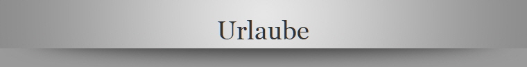 Urlaube